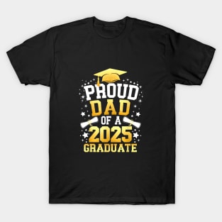 Proud Dad of a 2025 Graduate – Graduation T-Shirt